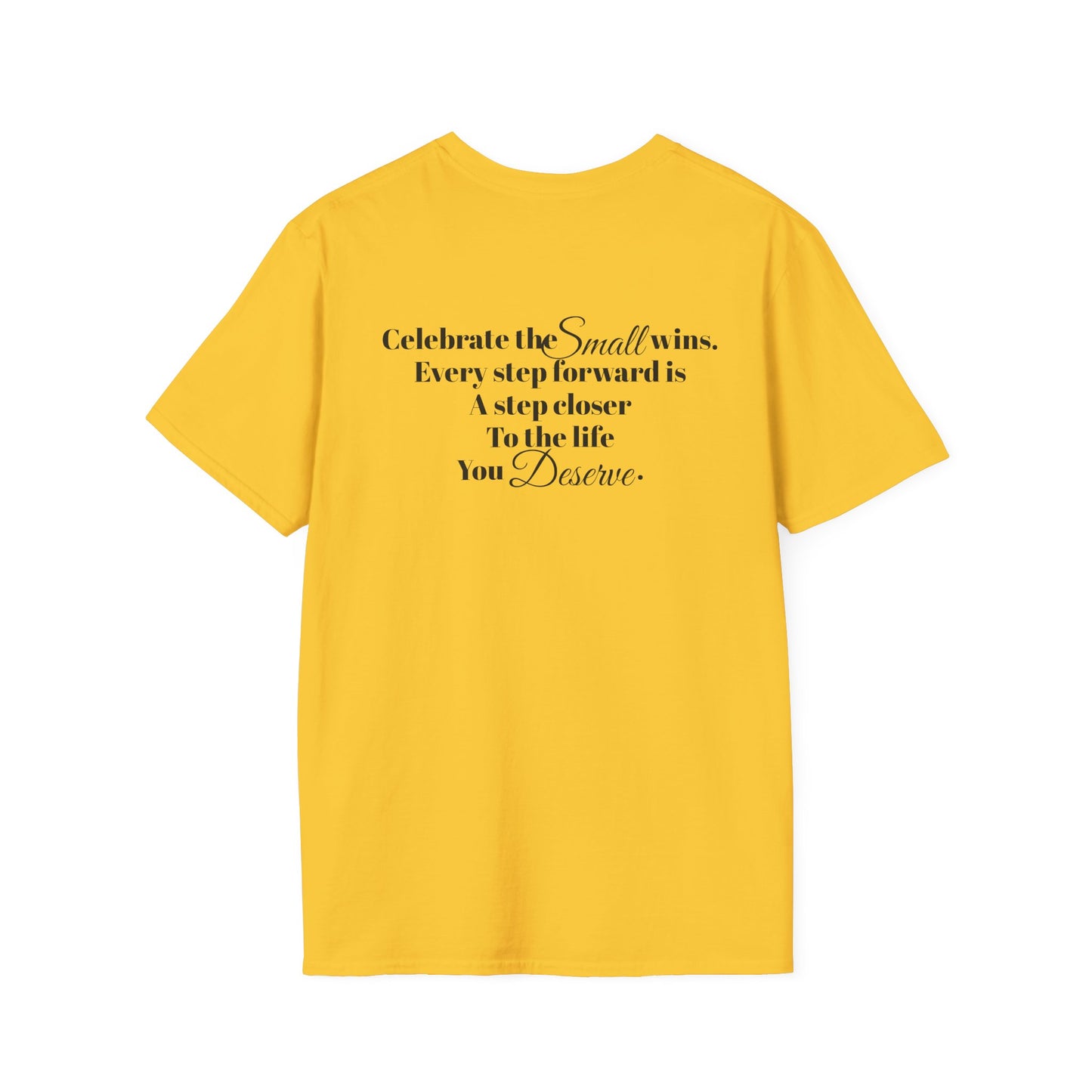 Unisex T-Shirt - Progress over Perfection - Motivational Message - My Store