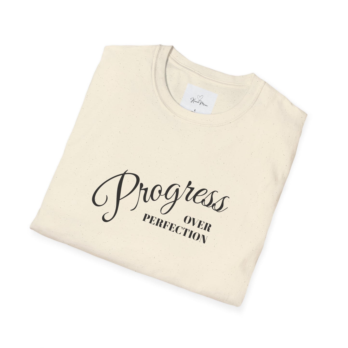 Unisex T-Shirt - Progress over Perfection - Motivational Message - My Store