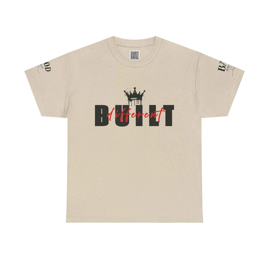Queen Built Different | Discipline & Self Growth Design with Crown Graphic