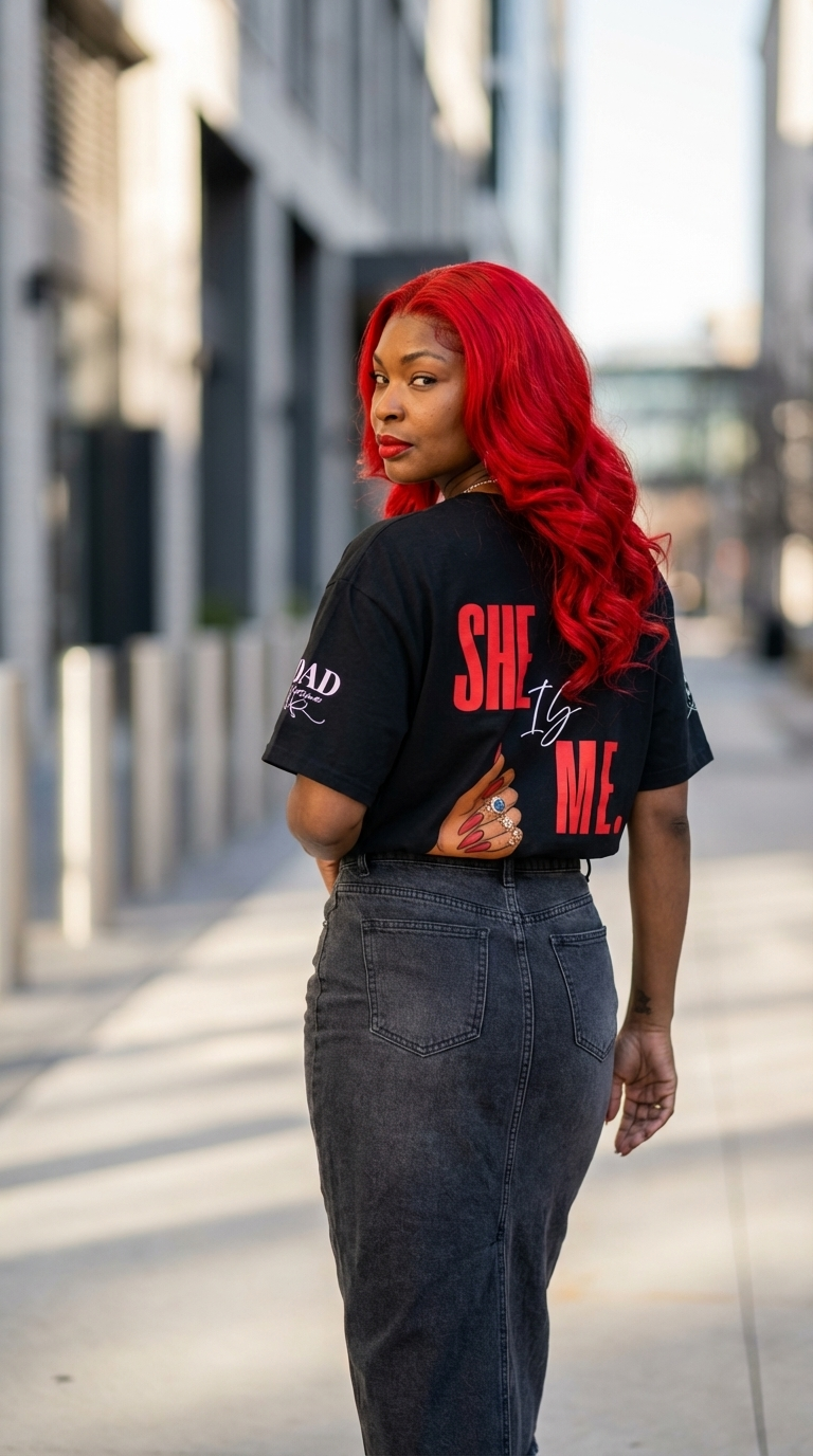 Karma Is That Girl Tee – Empowerment Graphic T-Shirt