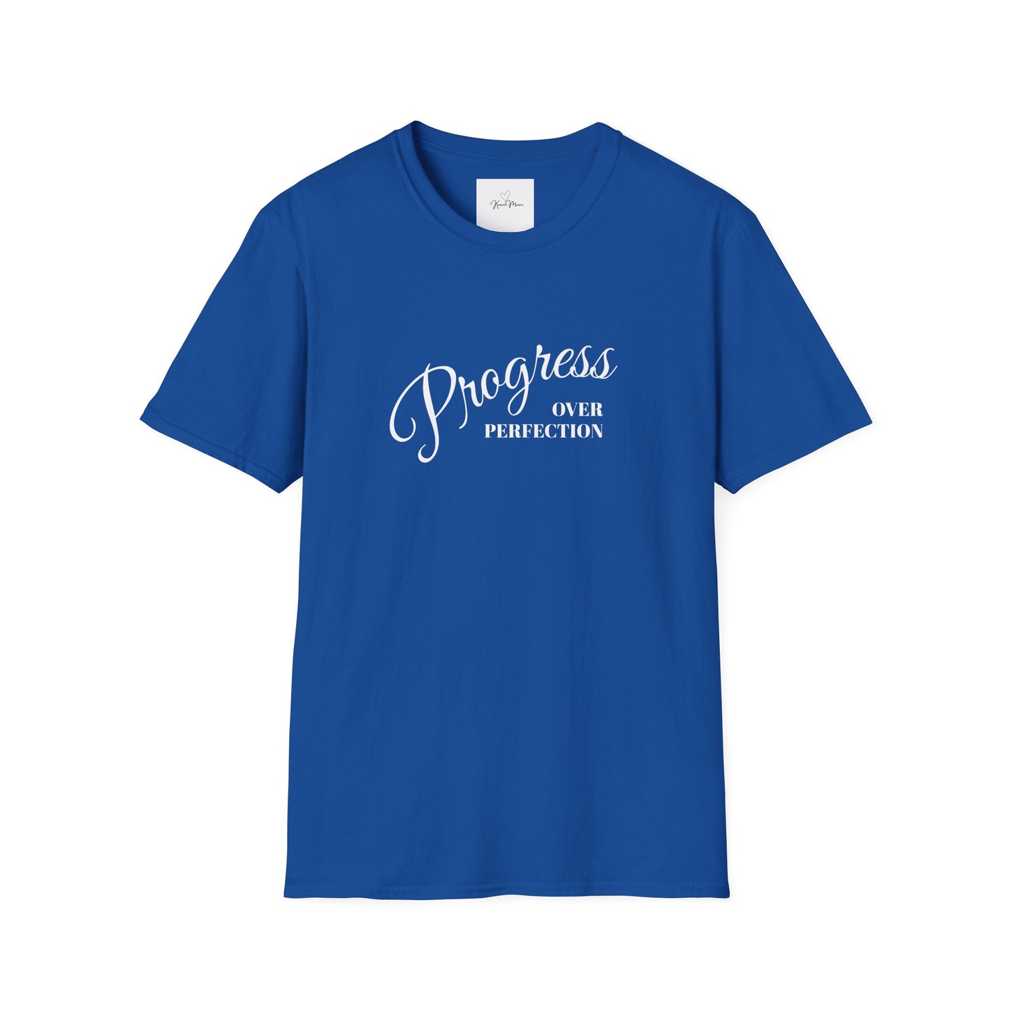 Unisex T-Shirt - Progress over Perfection - Motivational Message - My Store