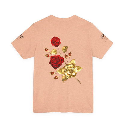Women's "She Is The Occasion" empowering statement T-shirt by Printify, featuring soft girl aesthetic and motivational self-love design.