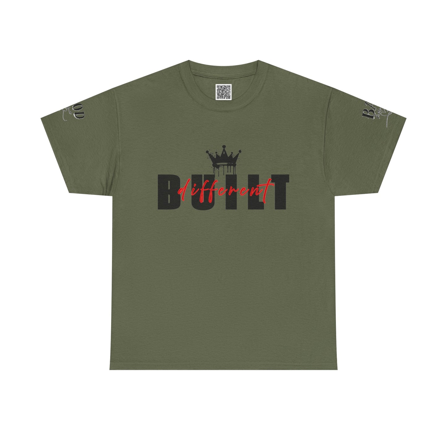 Queen Built Different | Discipline & Self Growth  Design with Crown Graphic