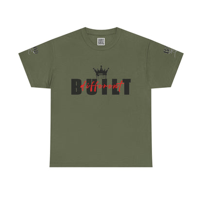 Queen Built Different | Discipline & Self Growth  Design with Crown Graphic
