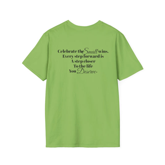 Unisex T-Shirt - Progress over Perfection - Motivational Message - My Store