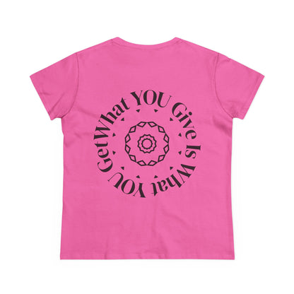 Good Vibes Good Karma Cotton Tee Shirt - My Store