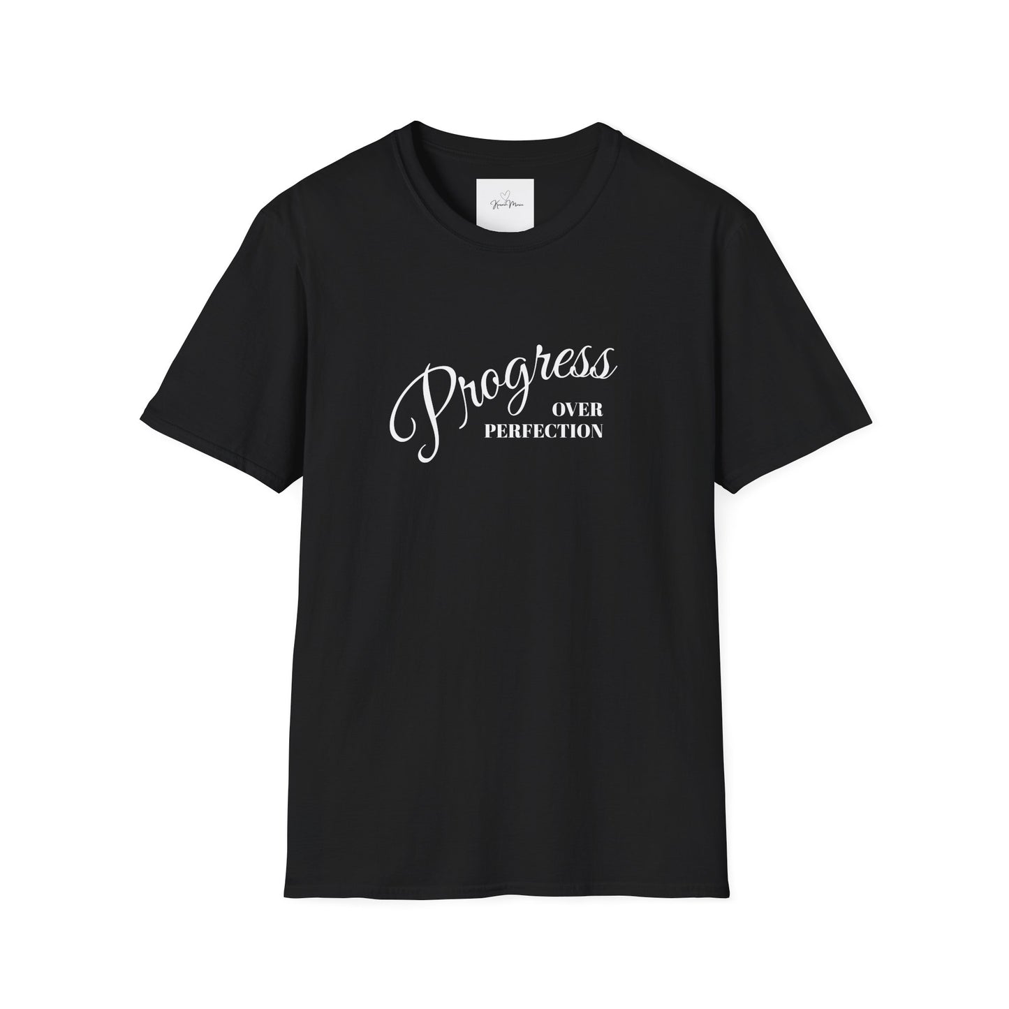 Unisex T-Shirt - Progress over Perfection - Motivational Message - My Store