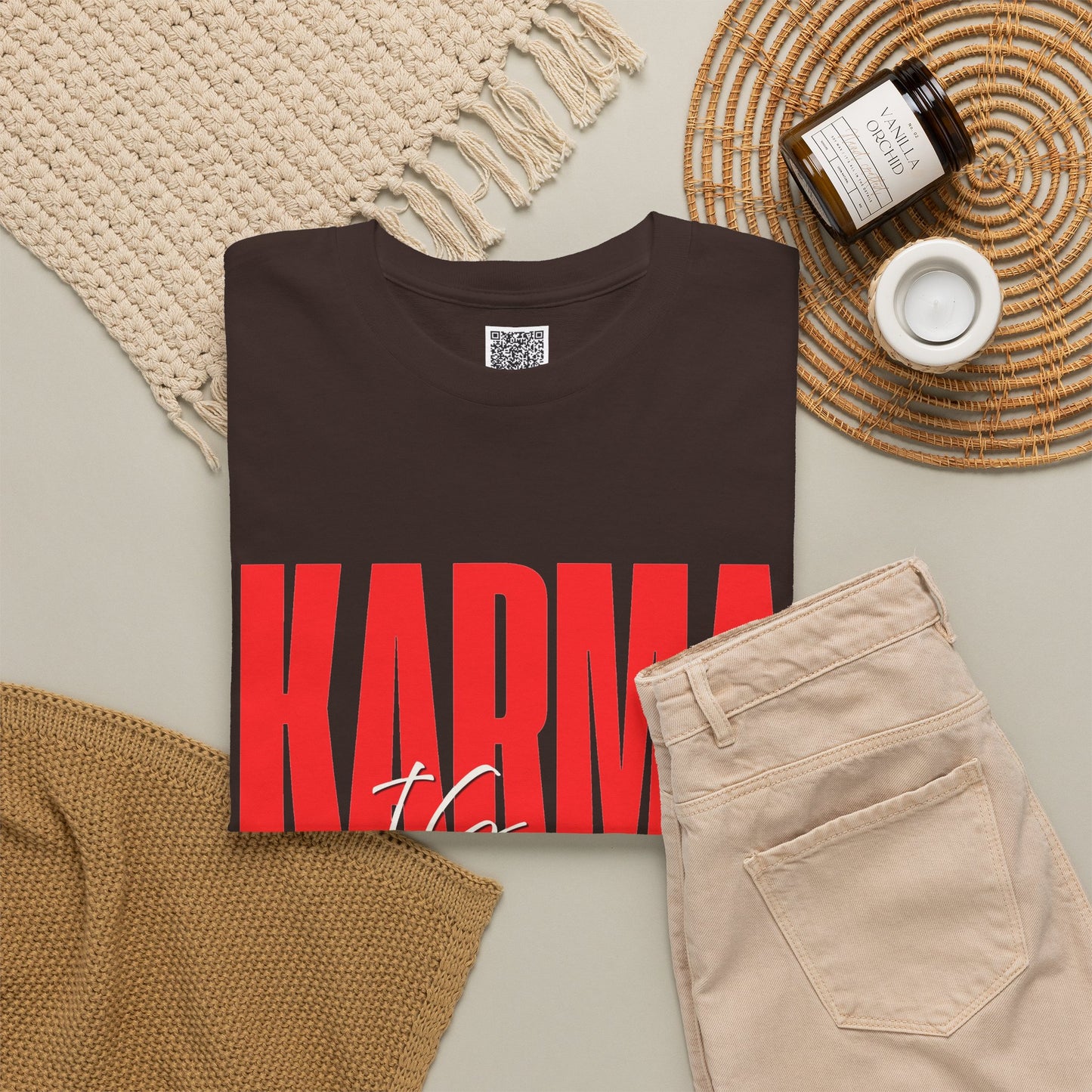Karma Is That Girl Tee – Empowerment Graphic T-Shirt
