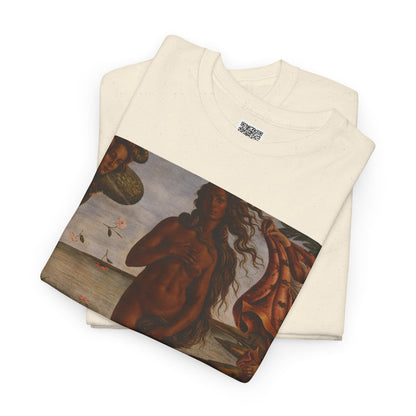 "Be Your Own Muse" Venus Rising Vintage Renaissance Goddess T-Shirt
