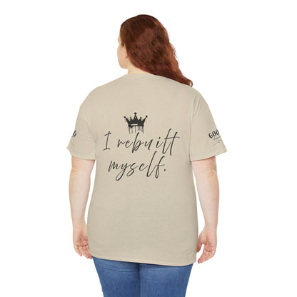 Queen Built Different | Discipline & Self Growth  Design with Crown Graphic