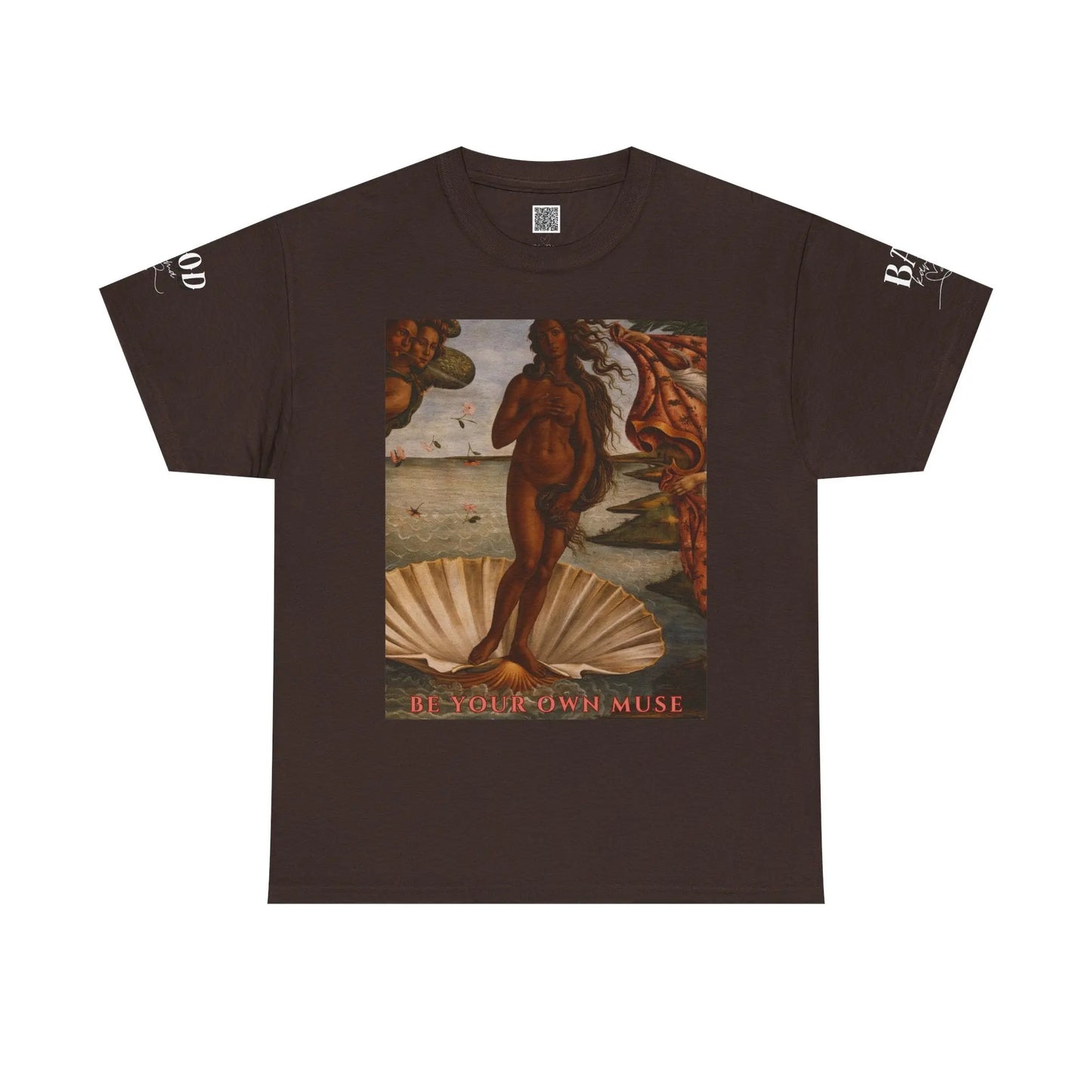 Women’s Renaissance Goddess T-shirt by Printify featuring empowering feminist graphic design and inspirational feminine energy.
