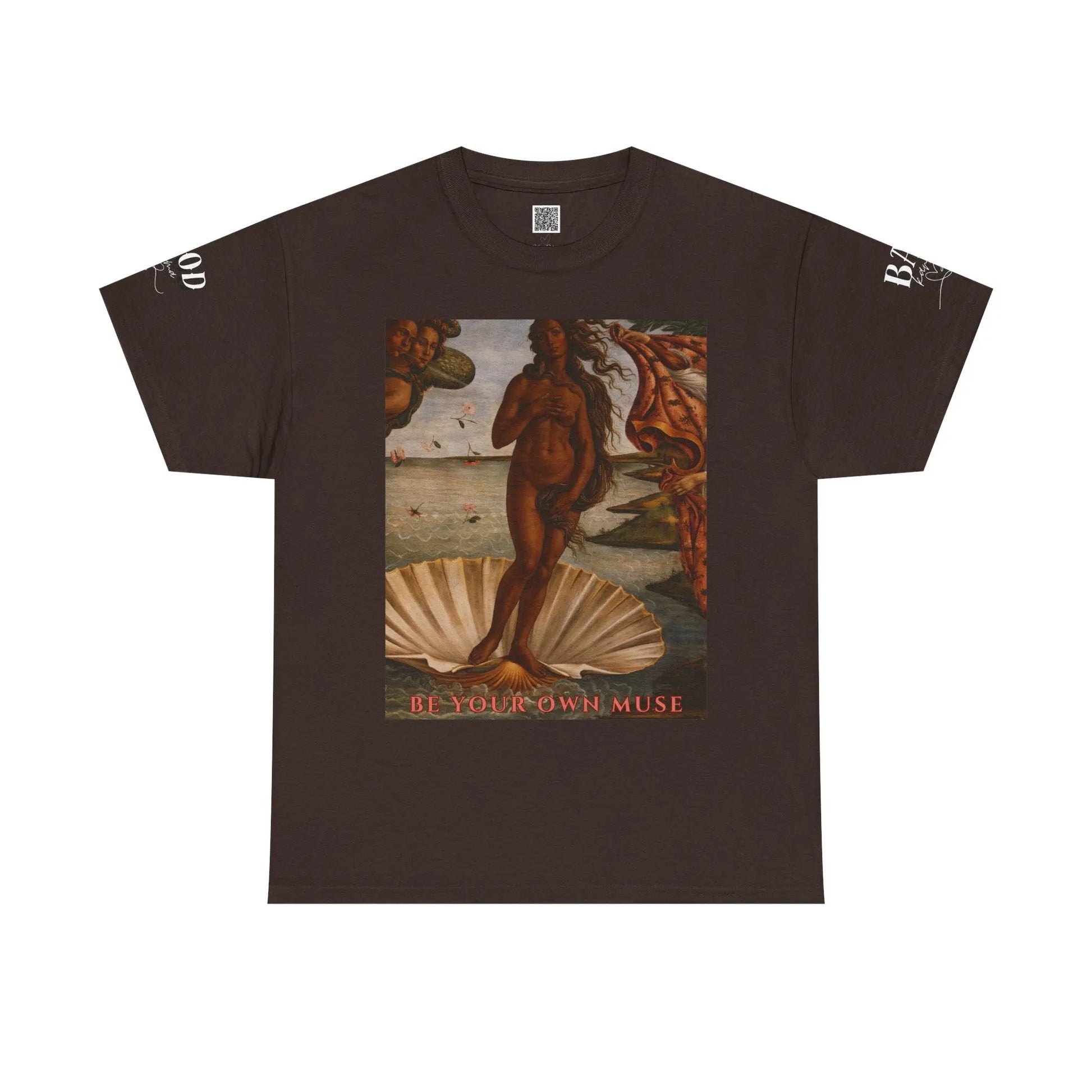 Women’s Renaissance Goddess T-shirt by Printify featuring empowering feminist graphic design and inspirational feminine energy.