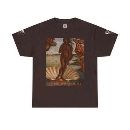 Women’s Renaissance Goddess T-shirt by Printify featuring empowering feminist graphic design and inspirational feminine energy.
