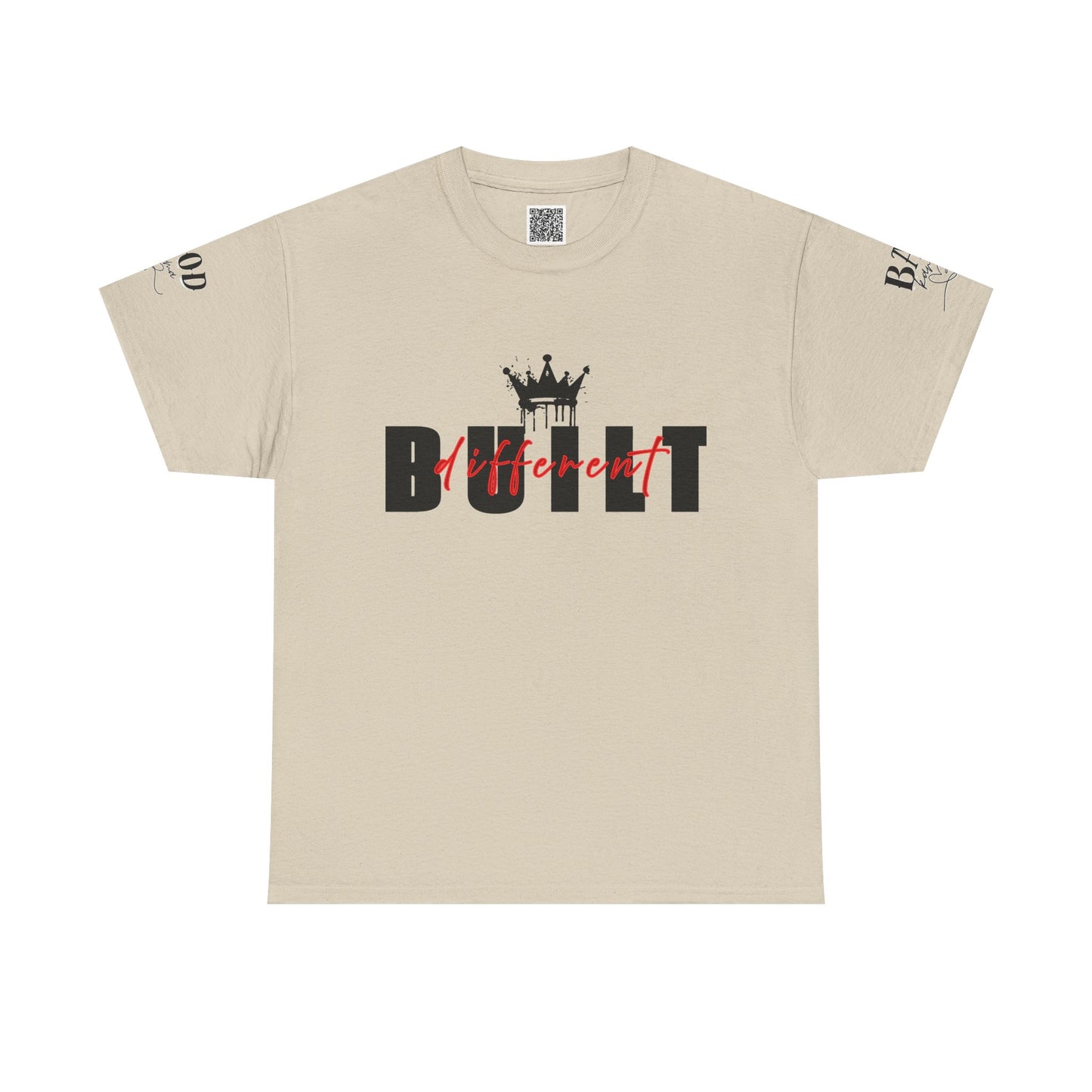 Queen Built Different | Discipline & Self Growth  Design with Crown Graphic