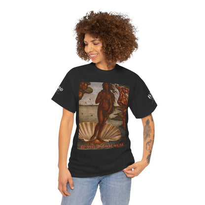 Printify Renaissance Goddess T-shirt featuring empowerment graphic for women, inspiring feminine energy and self-expression.