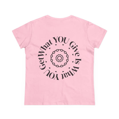 Good Vibes Good Karma Cotton Tee Shirt - My Store