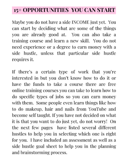 The Side Income Handbook (Digital)