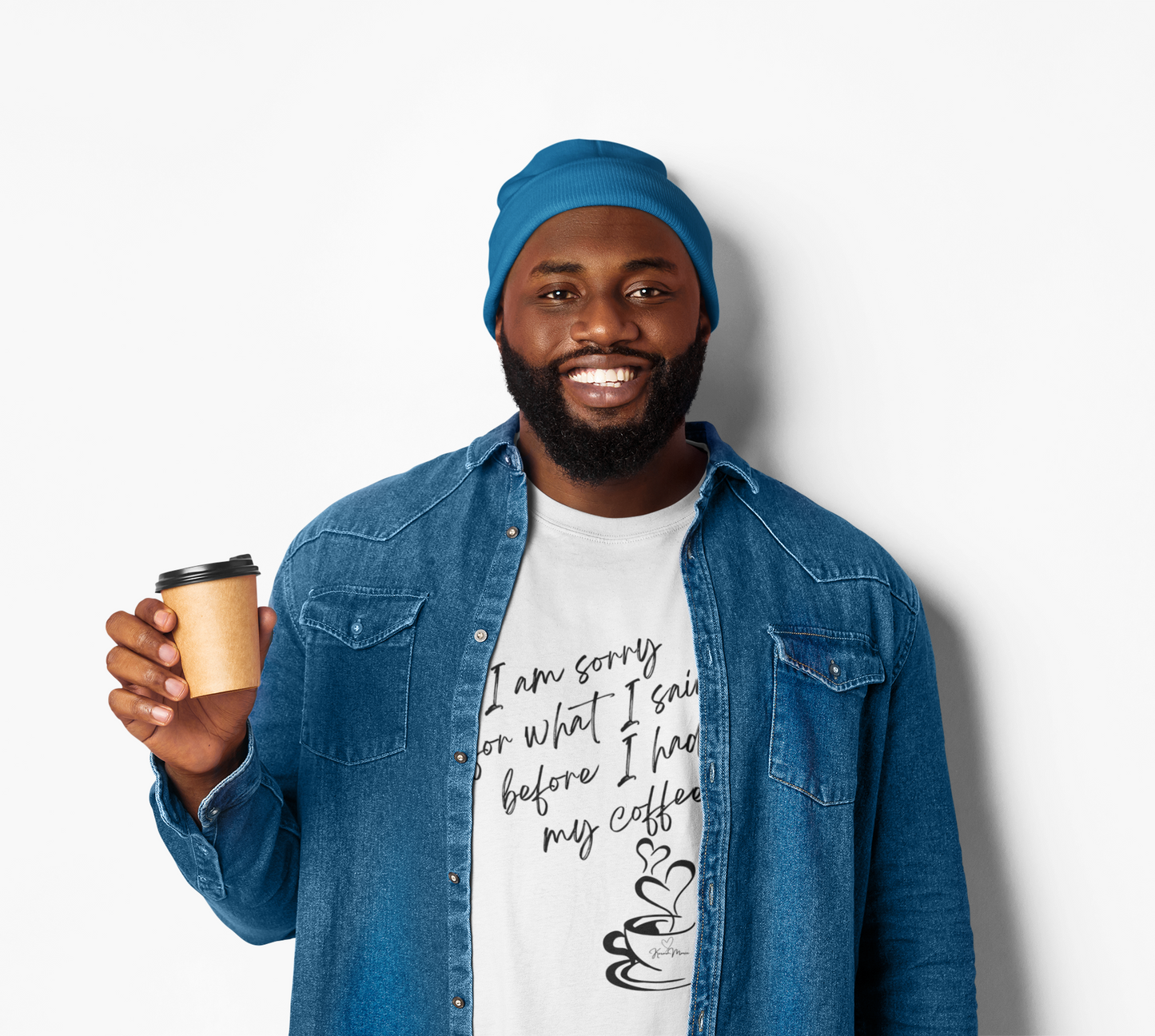 Funny Coffee Quote Unisex T-Shirt, Gift for Coffee Lovers, Humor Tee, Casual Wear, Perfect for Birthdays & Brunch - My Store