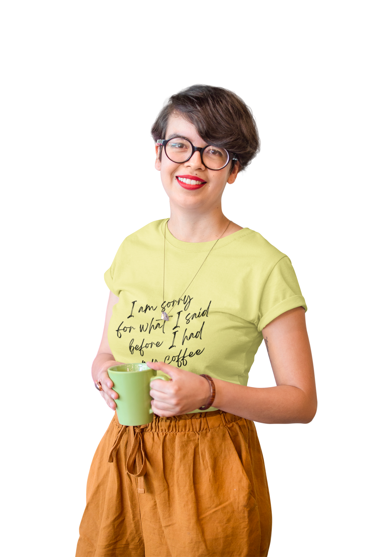 Funny Coffee Quote Unisex T-Shirt, Gift for Coffee Lovers, Humor Tee, Casual Wear, Perfect for Birthdays & Brunch - My Store