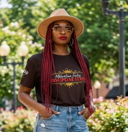 Motivation Fades. Discipline Stays.- Empowerment Mindset Tee