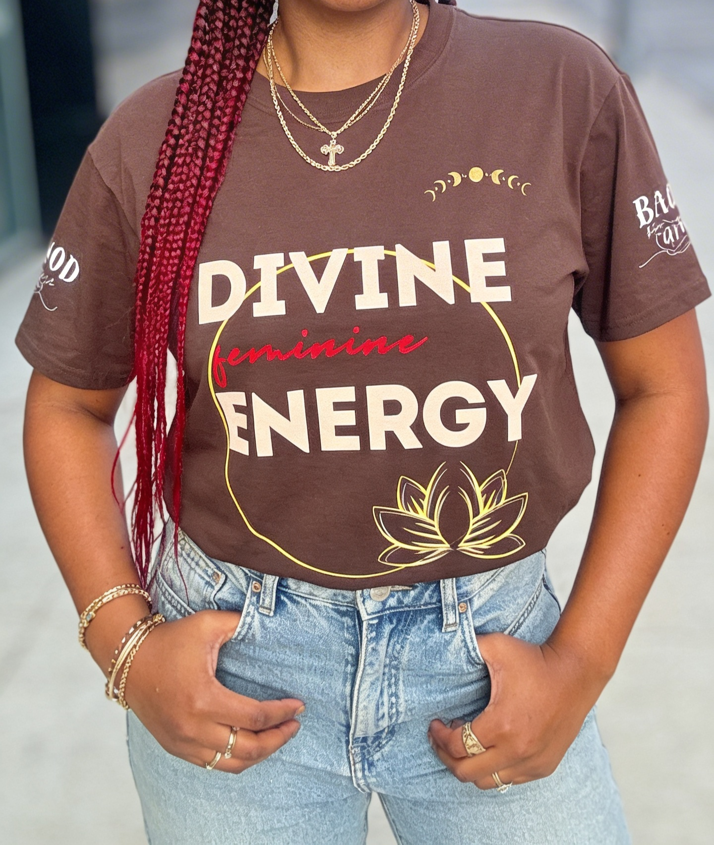 Divine Feminine Energy – Spiritual Empowerment Shirt