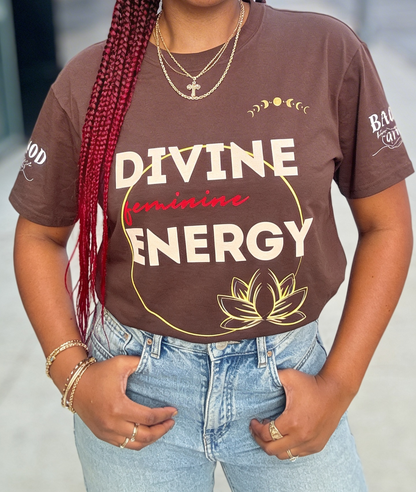 Divine Feminine Energy – Spiritual Empowerment Shirt