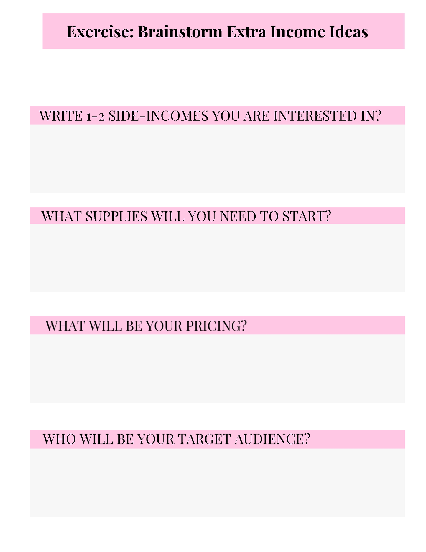 The Side Income Handbook (Digital)