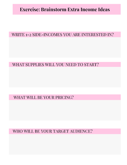 The Side Income Handbook (Digital)