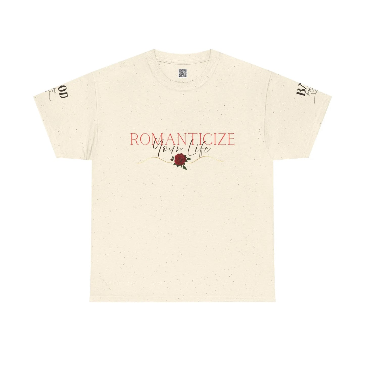Feminine energy graphic T-shirt for women featuring motivational self-love and soft life messages in stylish design.
