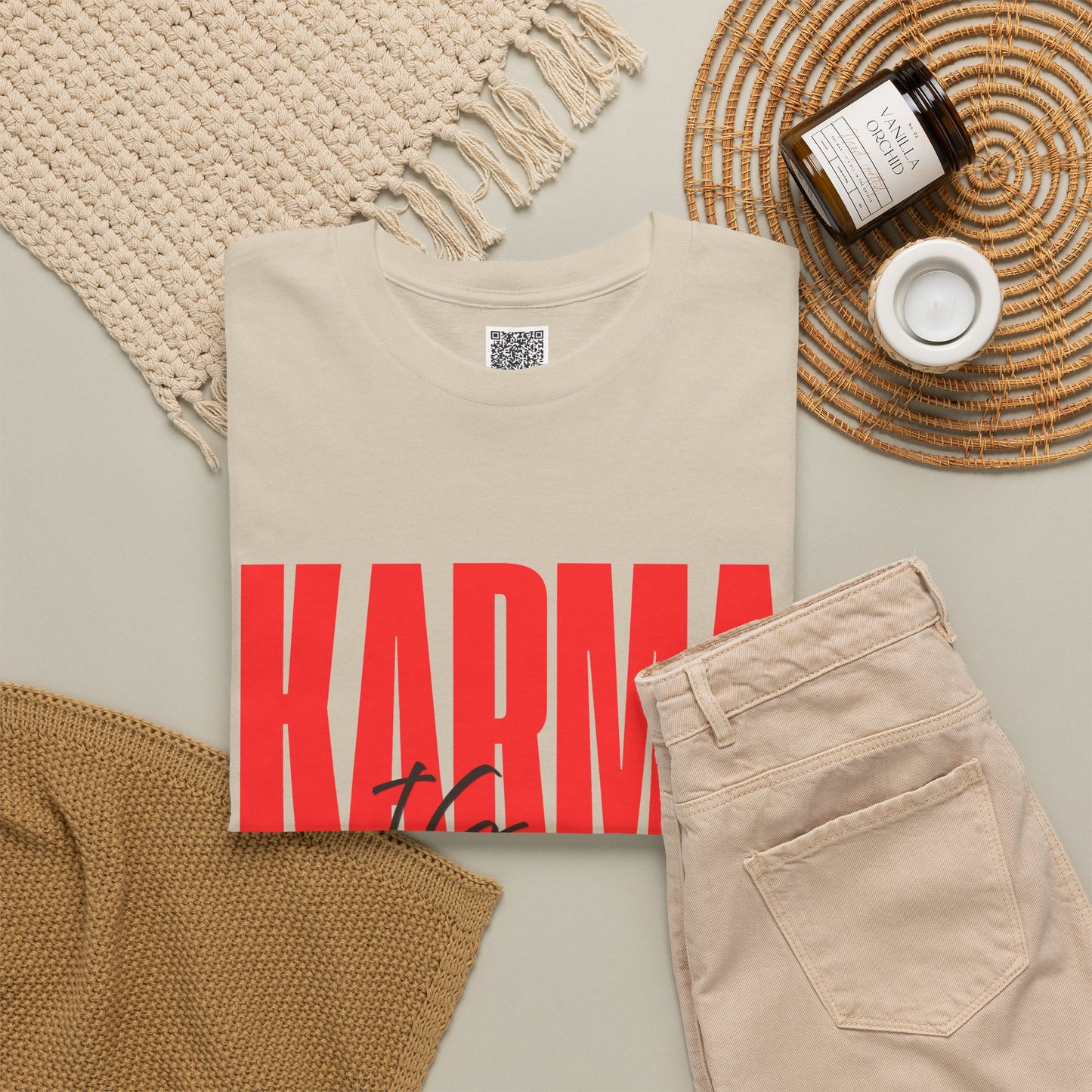 Karma Is That Girl Tee – Empowerment Graphic T-Shirt