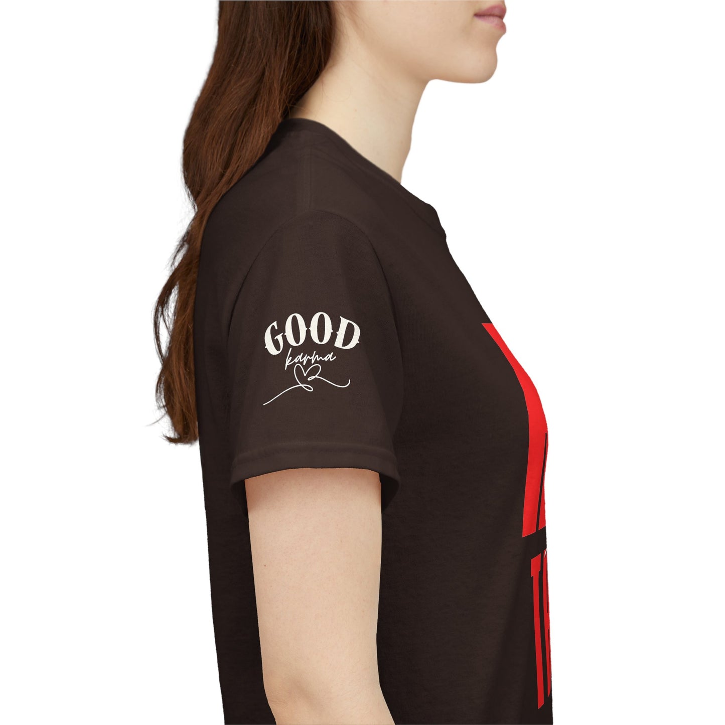 Karma Is That Girl Tee – Empowerment Graphic T-Shirt