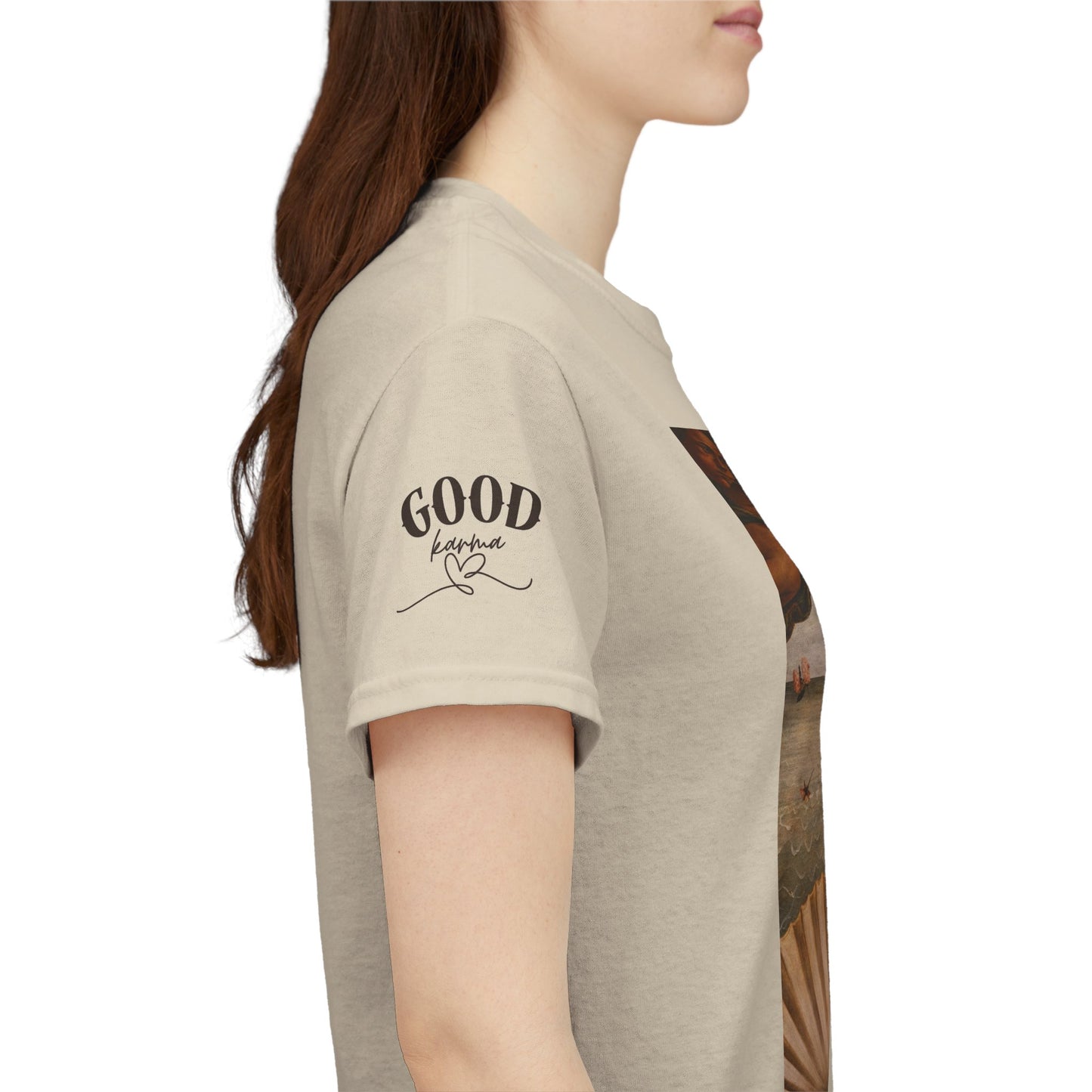 "Be Your Own Muse" Venus Rising Vintage Renaissance Goddess T-Shirt