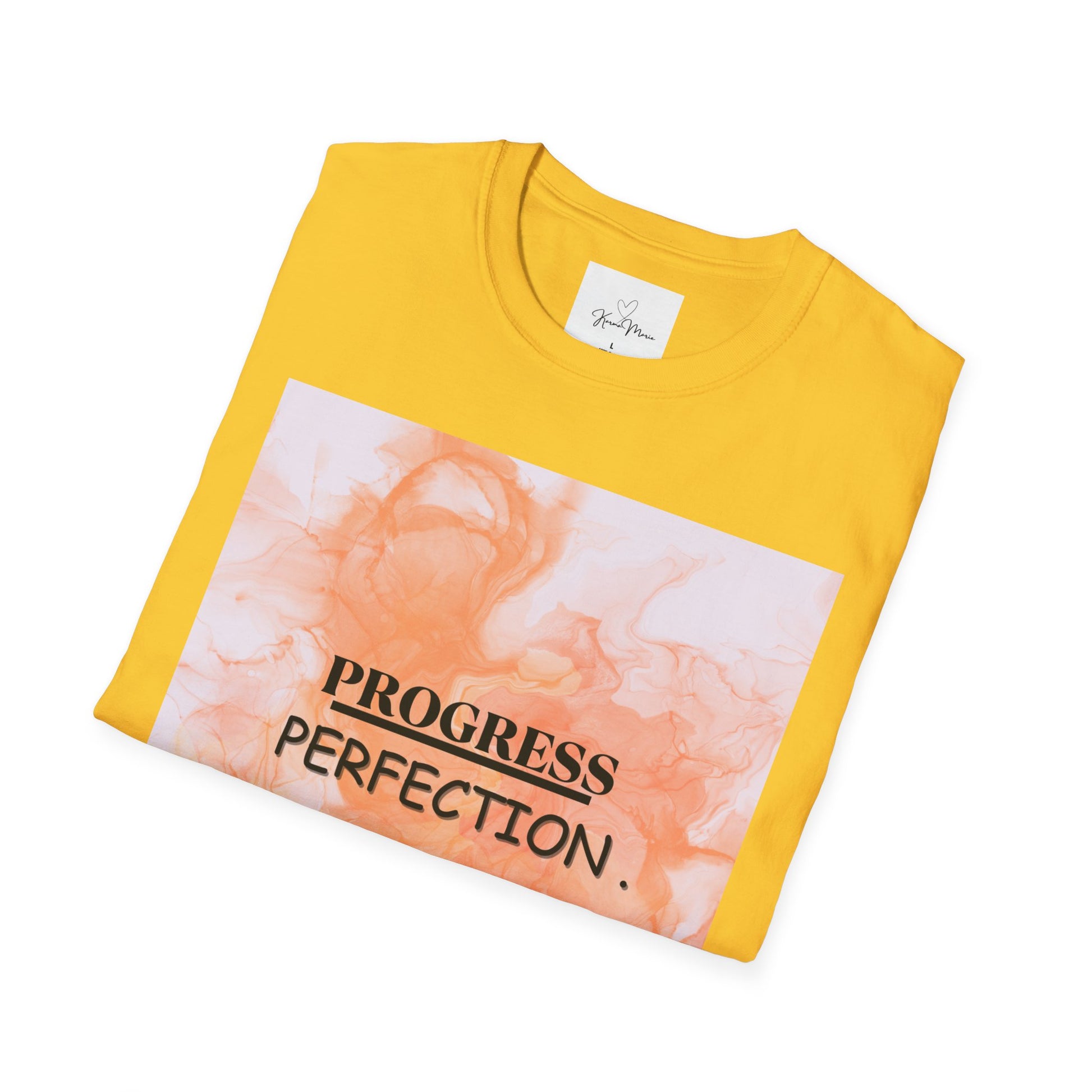 Daily Motivation T-Shirt - Progress over Perfection - My Store