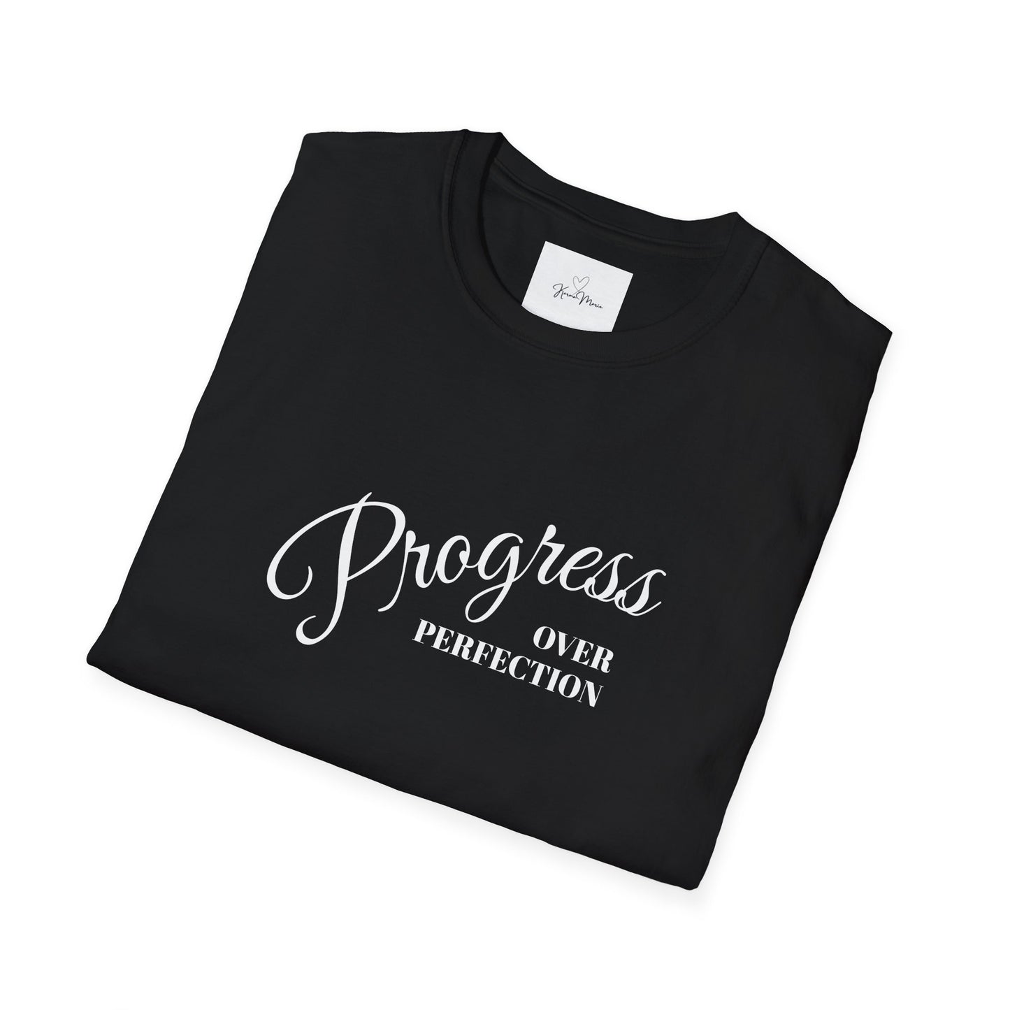 Unisex T-Shirt - Progress over Perfection - Motivational Message - My Store