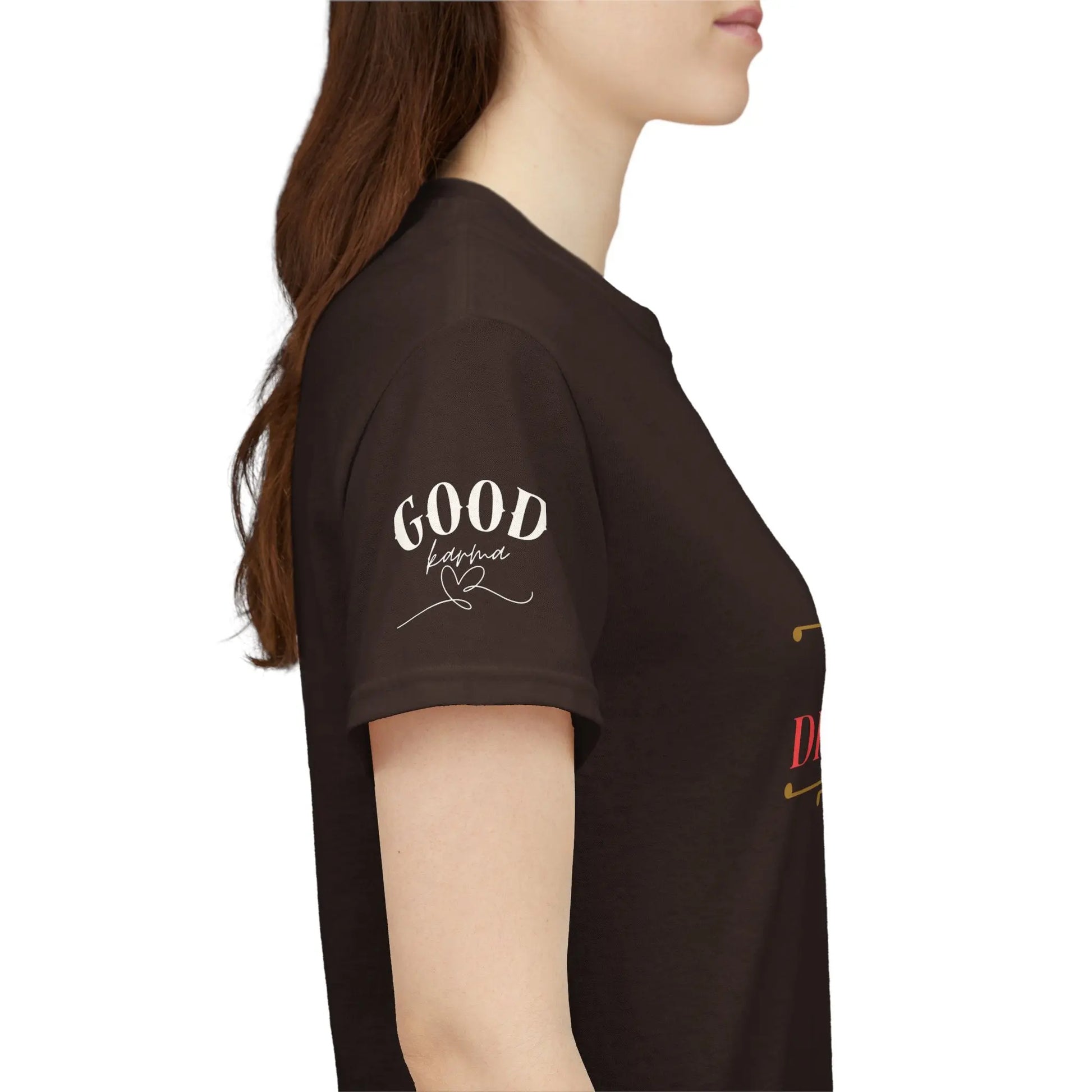 Women’s Motivational T-Shirt with "Motivation Fades. Discipline Stays." graphic, emphasizing empowerment and discipline over motivation.