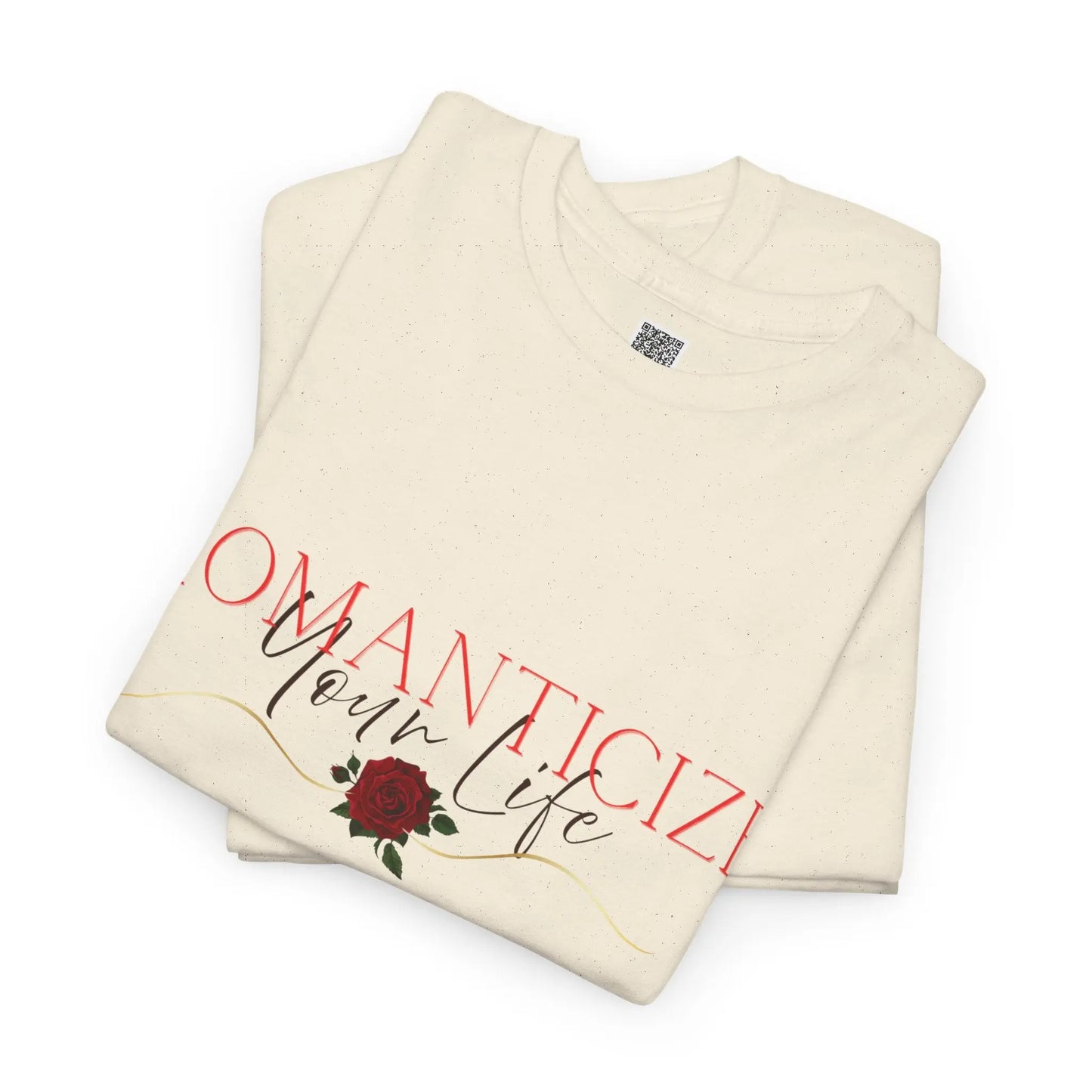 Feminine energy graphic T-shirt for women with inspiring self-love and soft life motivation design by Printify.