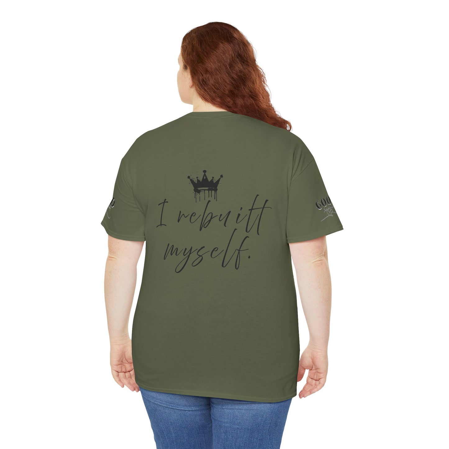 Queen Built Different | Discipline & Self Growth  Design with Crown Graphic