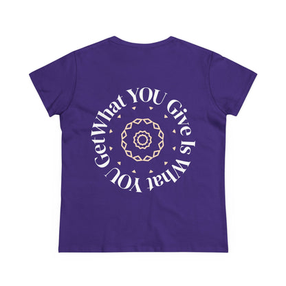 Good Vibes Good Karma Cotton Tee Shirt - My Store