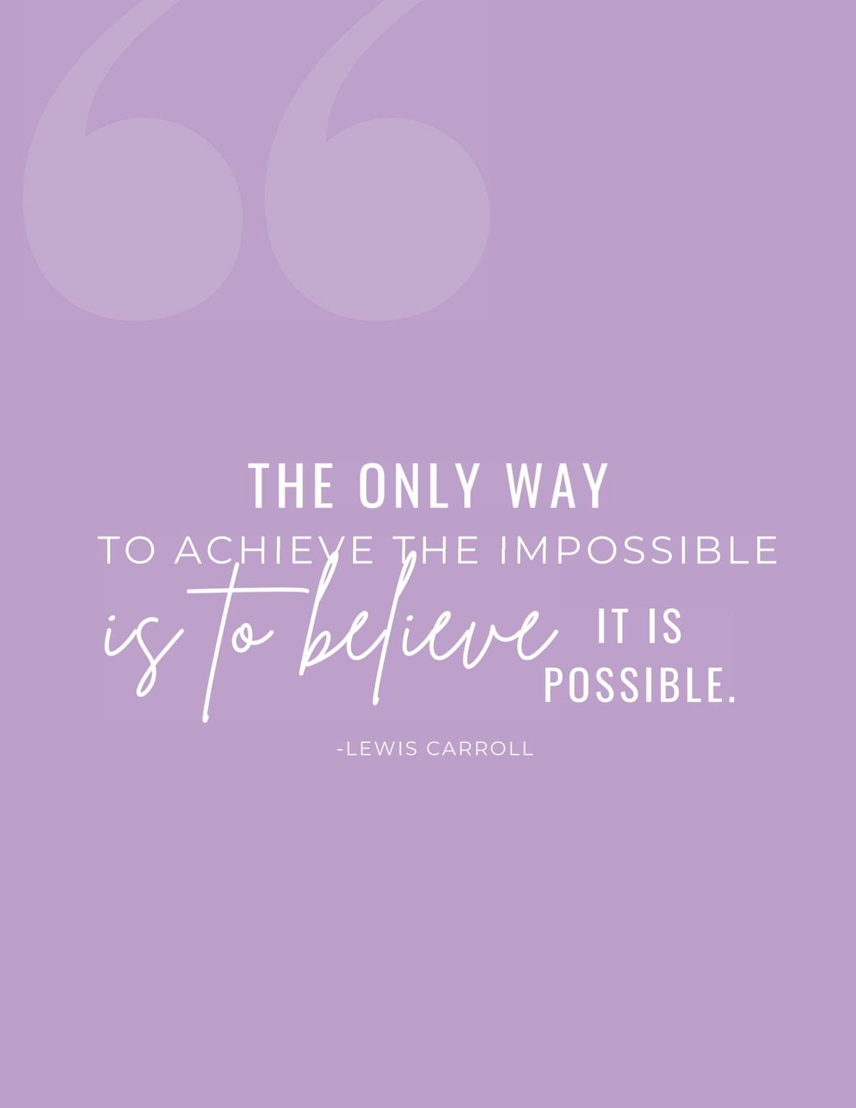 THAT Girl Has A Plan!
