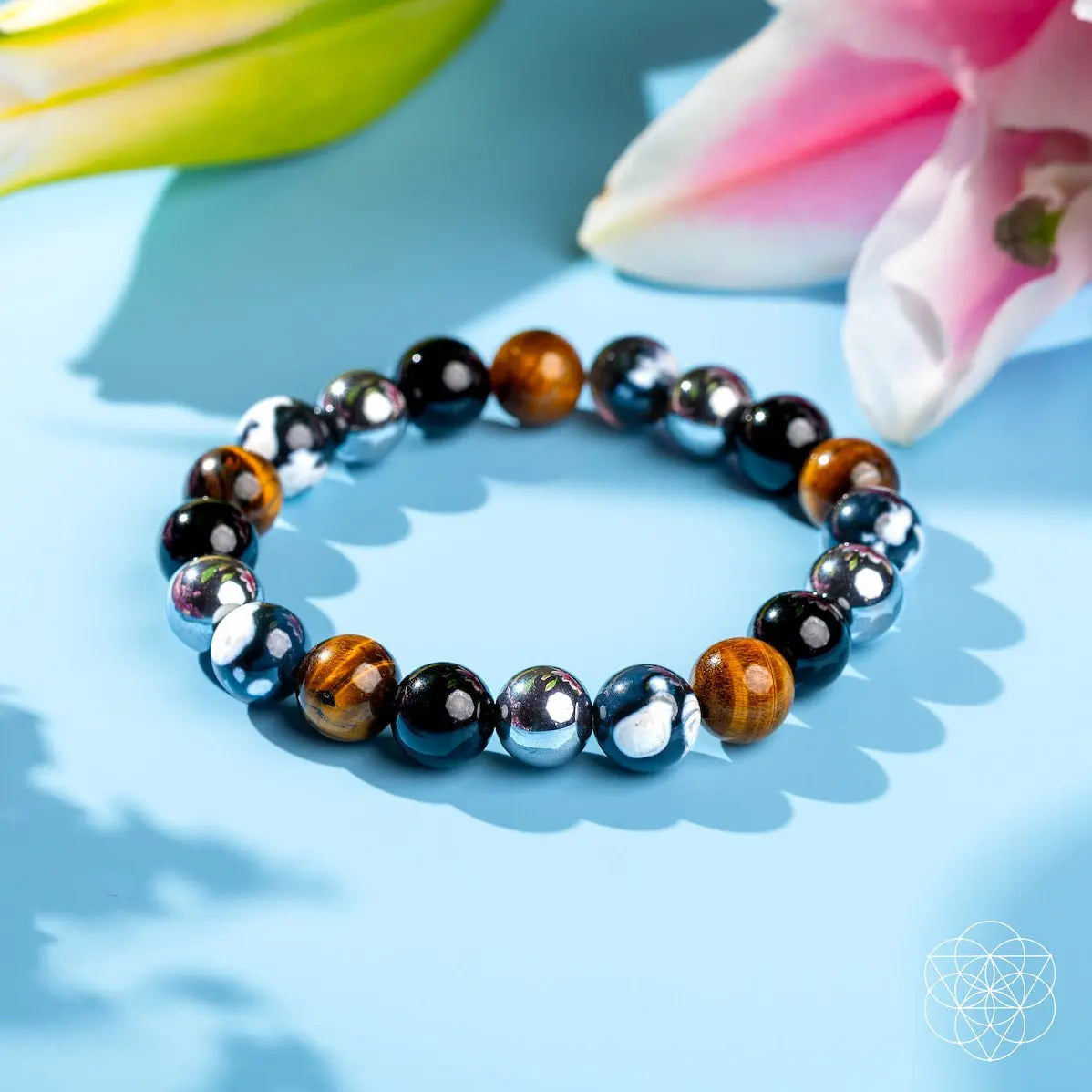 Conscious Items Orca’s Armor triple protection and healing bracelet featuring intricate design and durable materials.